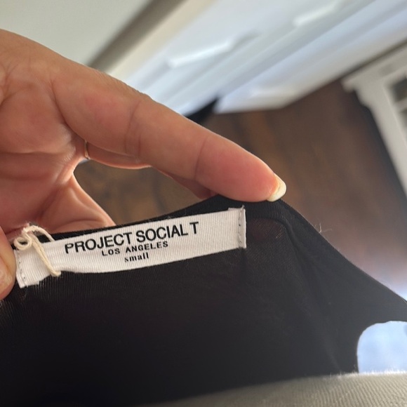 Project Social T Black Midi Dress - Picture 3 of 6